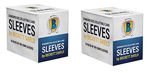 Beckett Shield: Collectible Card Sleeves 100 CT â€“ MGT Card Sleeves are Smooth & Tough â€“ Compatible with Pokemon, Yugioh, & Magic The Gathering Card Sleeves