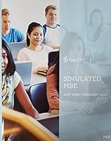 Simulated MBE July 2020 | February 2021 MSE B095VHCKGW Book Cover