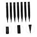 HAKIDZEL 24pcs Solar Light Stakes Replacement Metal Stakes for Outdoor Led Solar Lights Spikes Reusable Versatile No Tools Required Weatherproof Material