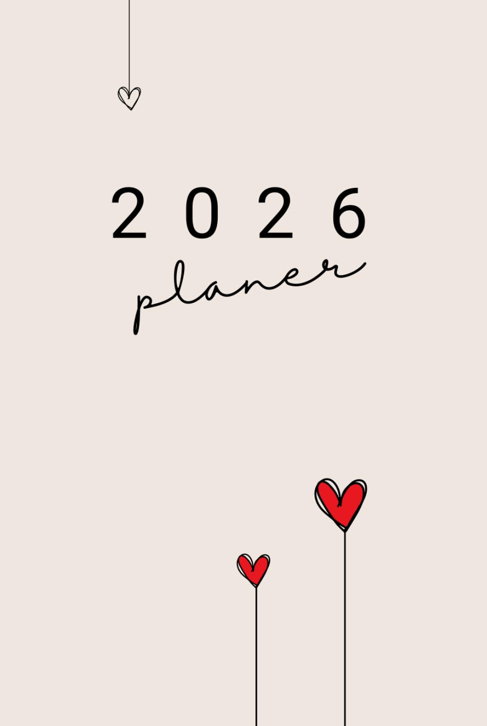 2026 planer: Jahresplaner mit Wochen-, Monats- und Jahresübersicht, Budgetplaner, Kontakt- und Einkaufsliste, Rätselspaß uvm.