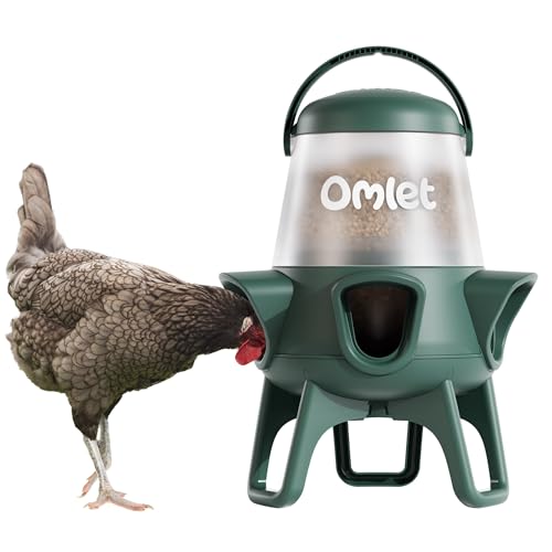 Omlet Mangeoire Anti-Gaspillage Pour Poules 5 kg |...