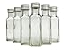Produktbild hocz Glasflaschen Set mit Schraubverschluss Silber | 20 teilig | Füllmenge 100 ml | Maras Saftflaschen Spirituosen Likörflaschen Setzen Sie ganz einfach Ihr eigenes Öl an