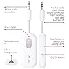 Twelve South TS-2259 AirFly SE | Bluetooth Wireless Transmitter /Adapter for AirPods / Wireless or Noise-Cancelling Headphones; use on Airplanes and Gym Equipment, 20+ hr battery life, White - Image 4