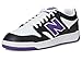 New Balance Men's 480 Sneaker, Black/White, 8.5