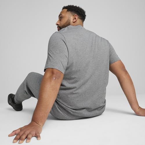 Image of Puma Men Cotton Solid Regular Fit Tees