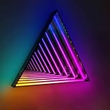 ✅【INSTALLATION FACILE】: Cette lumière miroir haut de gamme est conçue pour un montage mural facile, garantissant une installation simple, ou vous pouvez la placer sur une table ou un bureau. Illuminez n'importe quelle pièce avec une lumière d'ambiance ! Donnez de la vie à votre table de chevet avec cette décoration lumineuse LED !