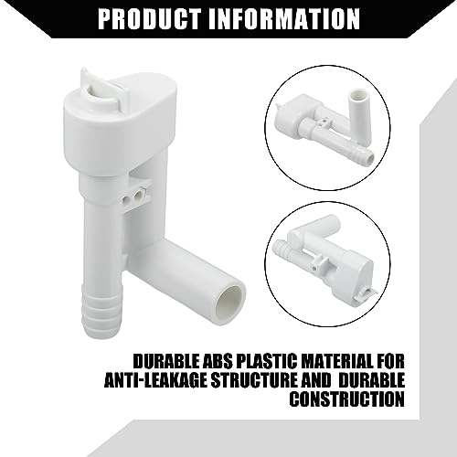 Image of 385316906 RV Toilet Vacuum Breaker Kit Without Hand Sprayer Hook Up for VacuFlush Sealand Traveler Toilets /Leak-Resistant RV Toilet Water Assembly Valve Kit / 1 Set