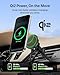 Belkin Wireless Car Charger, Magnetic Car Vent Mount w/ 1M USB C Cable, Qi2 MagSafe Compatible Fast Charging iPhone Charger for iPhone 17, Galaxy S25, Pixel 10, & More - Travel Accessories - Black