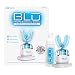 Go Smile Blu Hands-Free Teeth Whitening Toothbrush with Gum Massage and Sonic Blue Technology, White