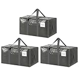 Bolsa de Mudanza Grande de Ultra Resistencia,con Correas de Mochila,Cremallera Resistente y Asas Cómodas,Bolsa de...