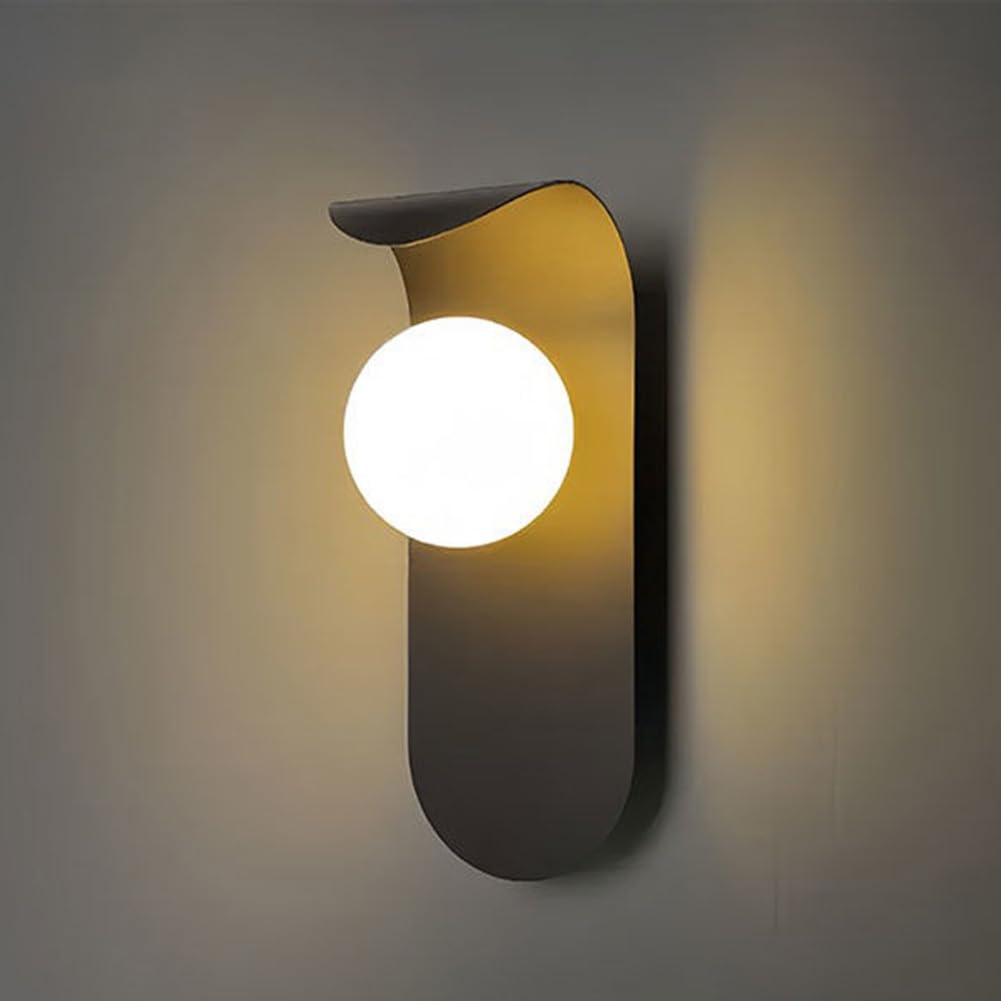 Lámpara de pared interior LED 10W con tres temperaturas de luz 3000K 4500K 6000K para dormitorio 8