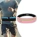 RNXRZANK Waist Pack for Running with Quick Release and Adjustable Strap for Sports and Outdoor Activities, Pink