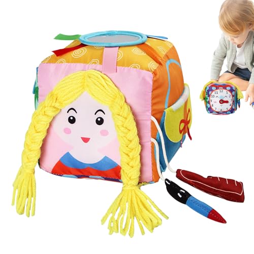 Jeu d'autonomie pour enfant contre l'ennui, sensoriel occupé pour développer la motricité