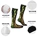 FekiLoot Thick Tree Compression Socks Cozy Soft Support Socks Fashion Breathable Knee High Tube Socks for Adult