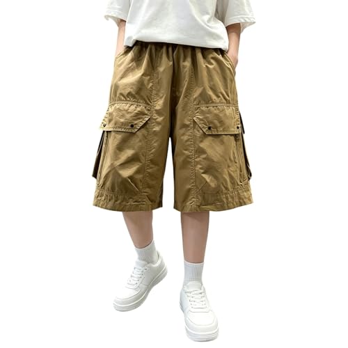 Shorts cargo garçons élastique pour habiller facilement vos enfants