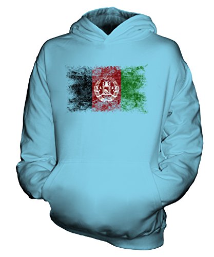 Sweat-shirt à capuche Afghanistan enfant garçon fille look délavé