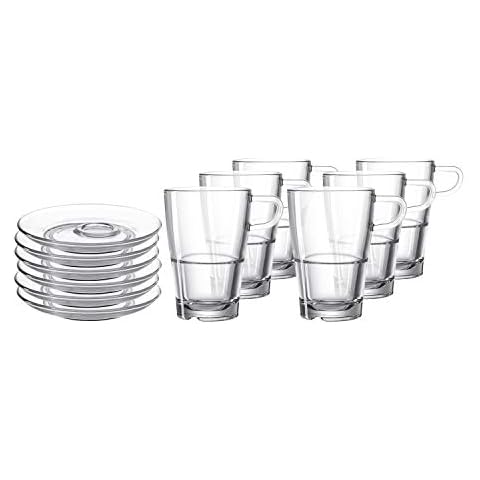 Leonardo Senso Latte-Macchiato Tasse und Unterteller Cover
