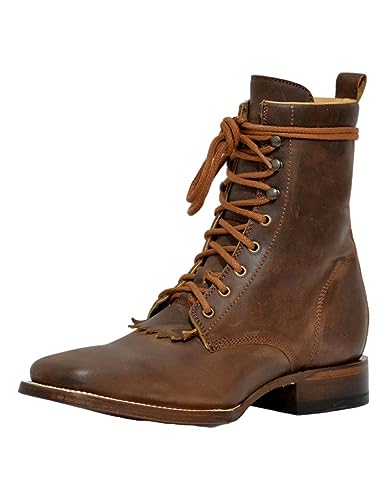 ROPER Men's Lacer Lace-Up Casual Boot Square Toe - 09-020-8618-8438 BR 12 D(M) US