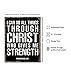 I Can Do All Things Through Christ - Philippians 4 13 - Religious Wall Decor - Christian Gifts for Men - Catholic Gifts - Inspirational Bible Verses Wall Decor - Scripture Art - Jesus Decoration
