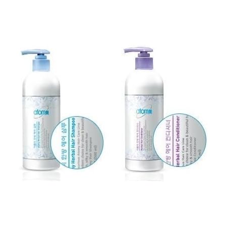 Amazon Com Atomy Herbal Hair Shampoo 500ml Conditioner 500ml Beauty Personal Care
