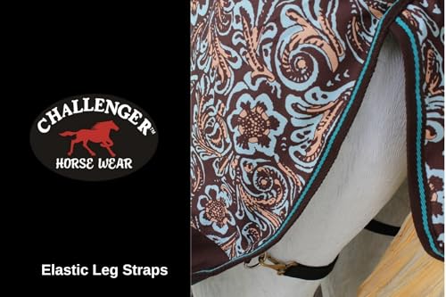Image of Challenger 1200D Turnout Waterproof Rain Horse Sheet Light Winter Blanket 395B