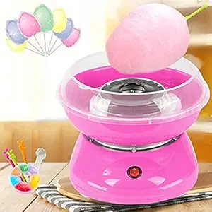 RK Shop Electric Sugar Floss Cotton Candy Maker Machine For Birthday Parties (Pink)