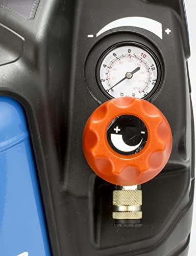 Bild 4 - Güde Druckluft Kompressor Airpower 200/10/5 TY (10 bar, 1100 Watt, 5 l Kessel, 200 l/min Ansaugleistung, Manometer, Druckminderer, ölfrei, Trolley, inkl. Zubehör), 38 x 32 cm