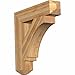 Ekena Millwork BKT06X30X30IMP04RWR Imperial Craftsman Rough Sawn Bracket, 6" Width x 30" Depth x 30" Height, Western Red Cedar