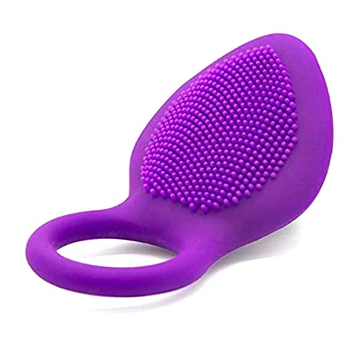 fantaxi Anel de silicone Phallus 10 modos de vibração Massagem multidental Brinquedo de climax sexua