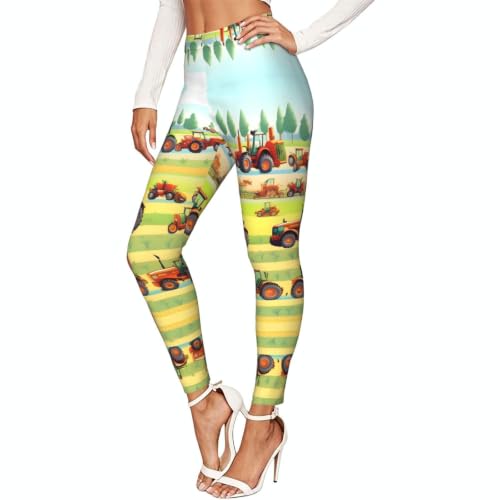 Leggings de compresión de granja cómodas para paseos rurales y yoga