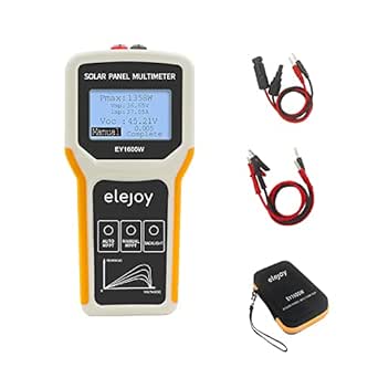 KKnoon Fotovoltaïsche Panel Multimeter 1600W MPPT-tester voor