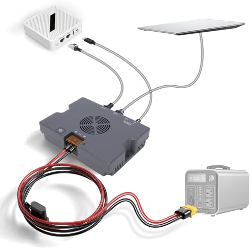 Yunseity POE Injector, 6A máximo 350W, diseño duradero, Ethernet Gigabit 10/100/1000Mbps, adecuado para Gen3 y Enterprise miniatura 4