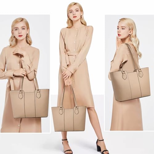 Image of CHICAROUSAL Tote Handbags Purses for Women PU Leather Womens Shoulder Bag | Large Tote Bag for Women, Shoulder Purse, Vegan Leather Purses for Women, Women's Handbags