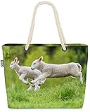 Ideal als Shopper, Handtasche, Shopping-Bag, Einkaufstasche, Henkel-Tasche, Reise-Tasche oder Schultertasche für Damen und Herren