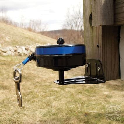 Lixit Bracket Mount And Stake Retractable Leash Tie Outs For Dogs (Bracket, Medium) #TOP6