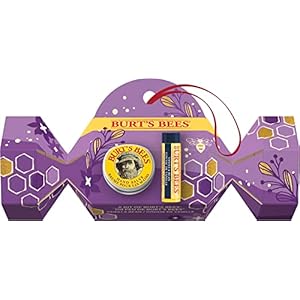 Burt’s Bees Giftset, Vanilla Lip Balm and Hand Salve in a Christmas Cracker, Bit of Burt’s