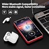 MP3 Player with Bluetooth and WiFi, 80GB Storage& Android OS, 4 Touch Screen Spotify Music&Video Player, Built-in Speaker, FM Radio, MP4 Player for Kids