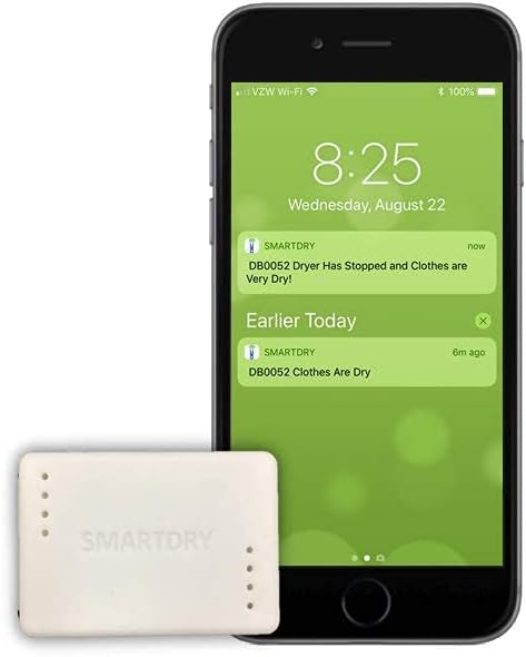 Blасk Frіdау Clеаrаnсе New model GEN 2 SmartDry Wireless Laundry Sensor. Receive smart Notifications for Any Clothes Dryer (Gas or Electric) Hub Automatically Turns Off Your Gas Dryer. Works with Alexa, Google, SmartThings.