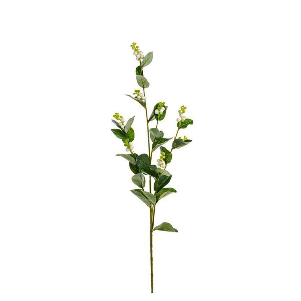 FloristryWarehouse Artificial Silk Snowberry Spray 54cm/21 Inches