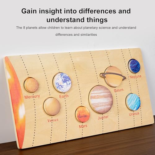 Tablero de solar Chrees rompecabezas de madera educativo para regalar 5