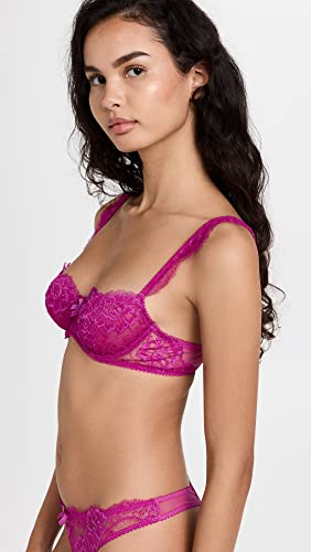 Journelle Women's Isabel Balconette Bra, Barberry, Red, 34A