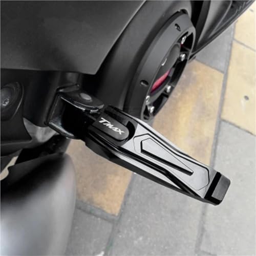 Repose-Pieds Arrière Passager TMAX Solution Anti-Glisse pour Pédales de Scooter - 5