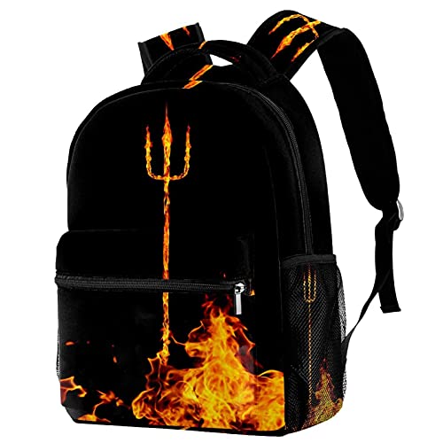 Sac à dos de voyage campus pour filles et garçons avec porte-bouteille