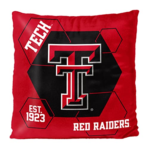 Northwest NCAA Texas Tech Red Raiders Velvet Pillow, 16" x 16", Connector