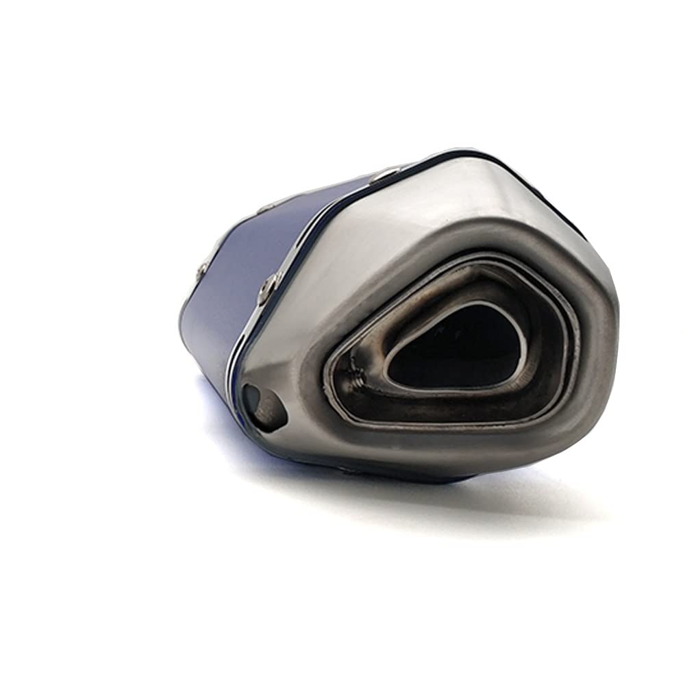 Motocyklowe tłumiki końcowe Motocykl Rura Wydechowa Ze Stali Nierdzewnej Wydechowy Modyfikuj Tłumik Wydechowy 51mm Akcesoria Dla CRF250L Dla CRF250M Dla CRF1000L (Color : 3)