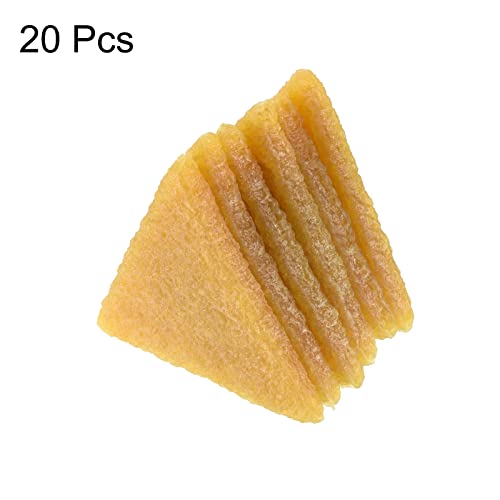 PATIKIL Borracha borracha de cimento 80 x 80 x 10 mm, pacote com 20 ferramentas de limpeza de remove