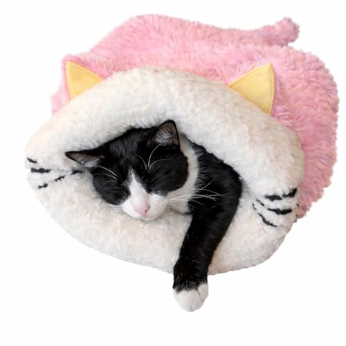 Dollie & Freddie Cat Sack Bed – Cozy Self-Warming Cat