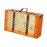Funcionalidad multiusos: para la decoración , exhibición oficina o accesorio de fotografía, maleta un encanto distintivo a cualquier , maletas decorativas, cofre de juguetes