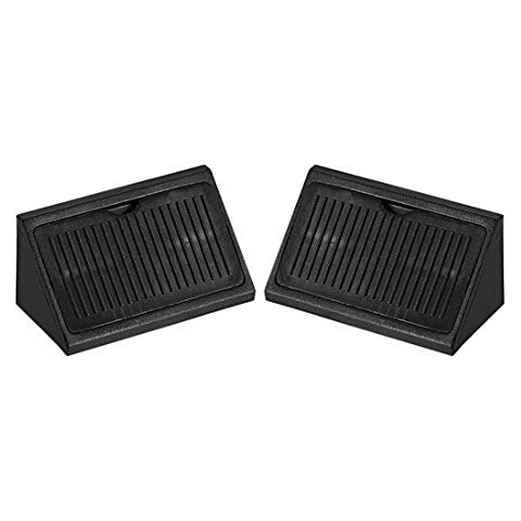 sourcing map Plastic Corner Braces with 4 Holes Cover