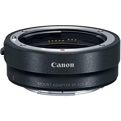 Canon Adaptador De Montagem Ef-Eos R Preto Em Tamanho Real 3 Canon Adaptador De Montagem Ef-Eos R Preto Em Tamanho Real - Imagem 3